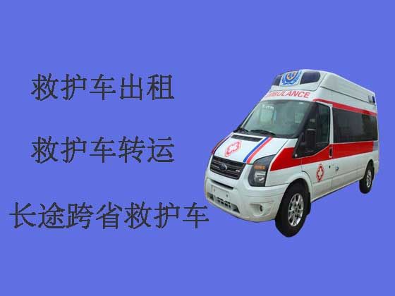 天门救护车租车服务-医疗转运车出租电话
